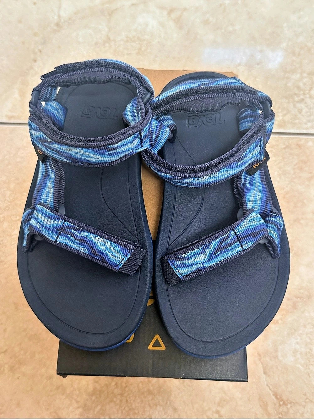 Teva Hurricane XLT 2 Kids' Blue & Black Girls US 12 New